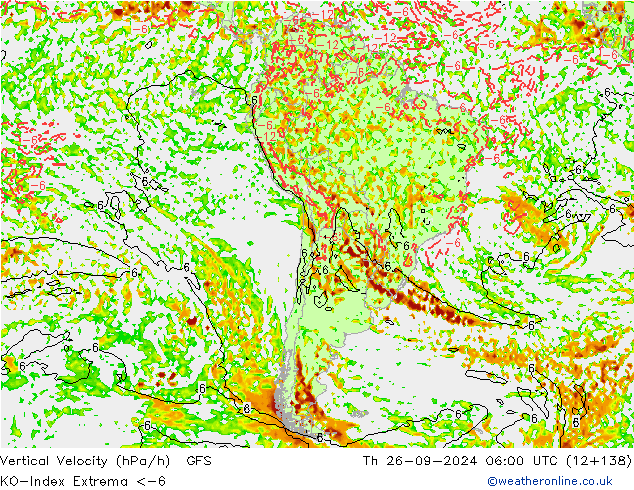 Convection-Index GFS September 2024