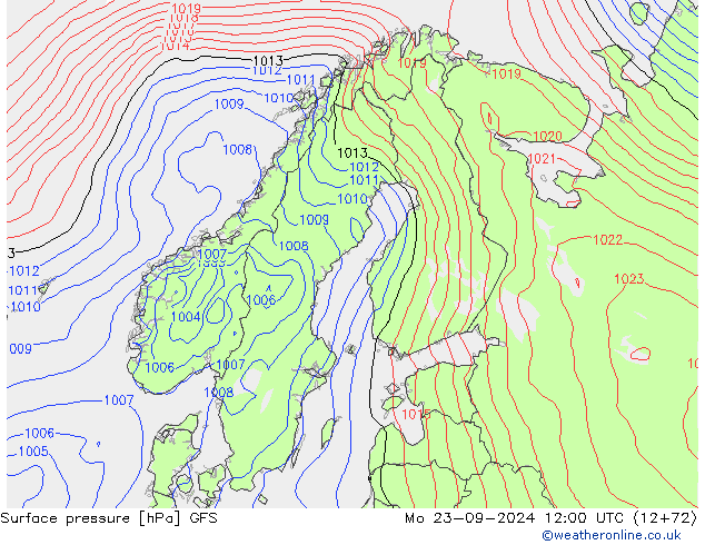      GFS  23.09.2024 12 UTC