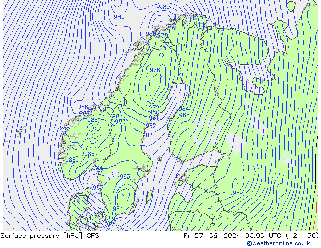 GFS: Sex 27.09.2024 00 UTC