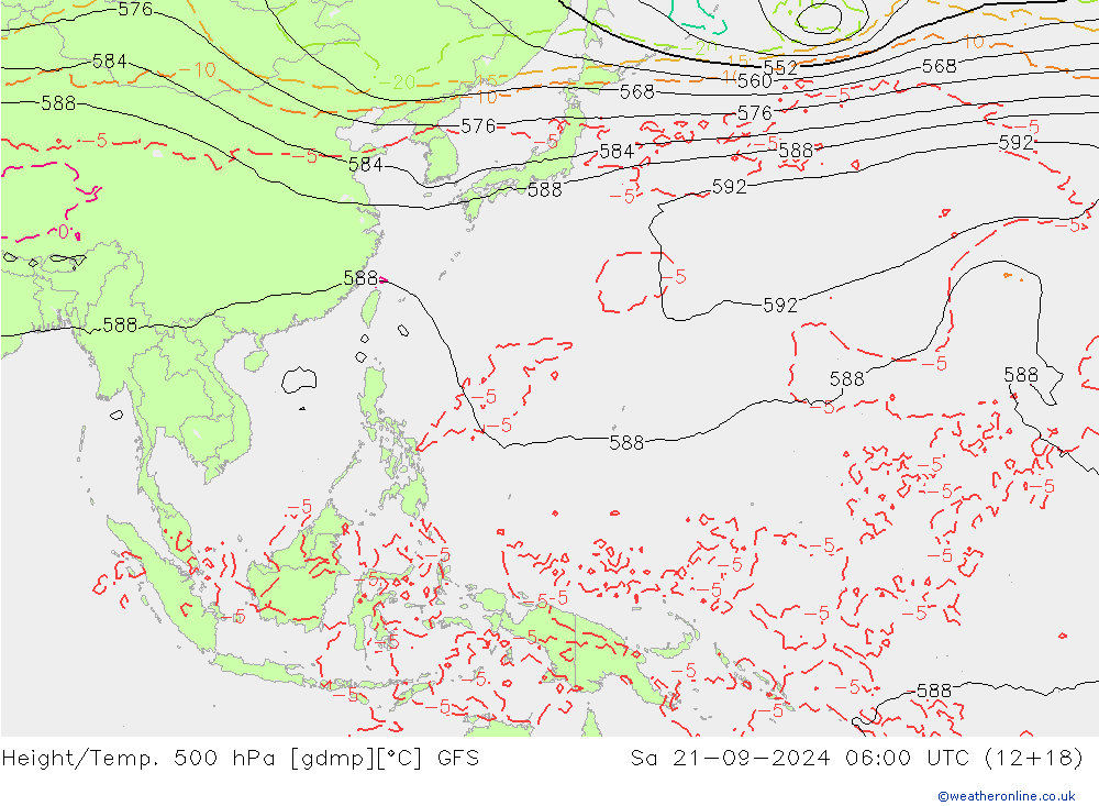 GFS: Sa 21.09.2024 06 UTC