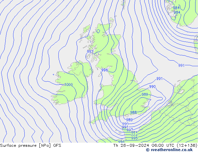 GFS: чт 26.09.2024 06 UTC