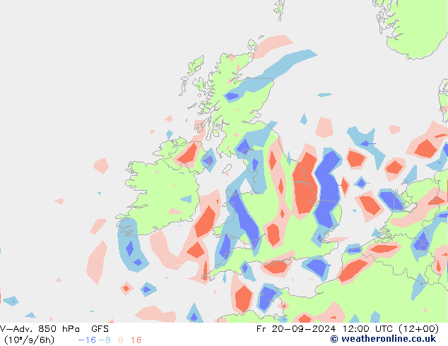 V-Adv. 850 hPa GFS Eylül 2024