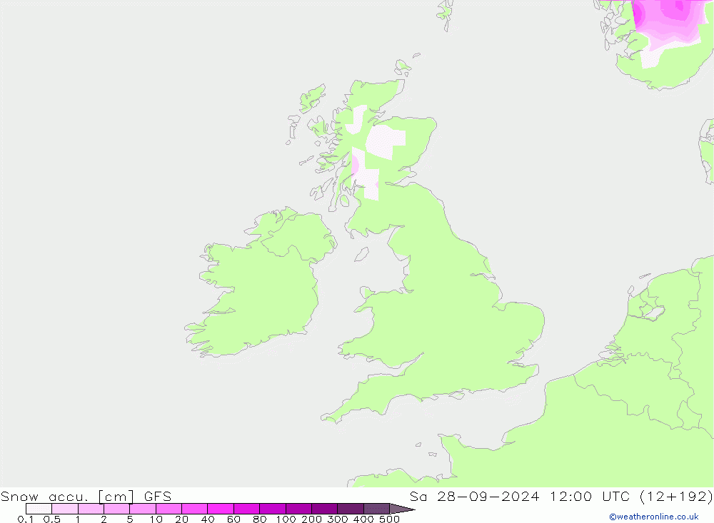 Snow accu. GFS Setembro 2024