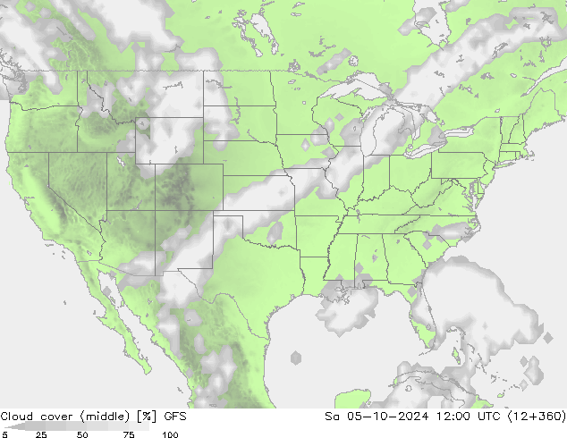  () GFS  05.10.2024 12 UTC