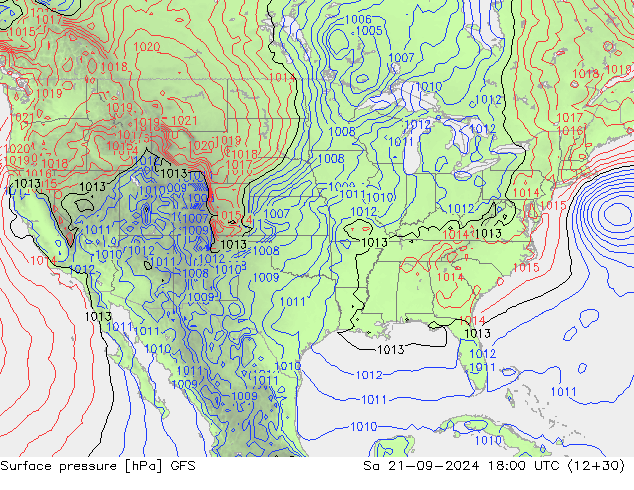 GFS: Sa 21.09.2024 18 UTC