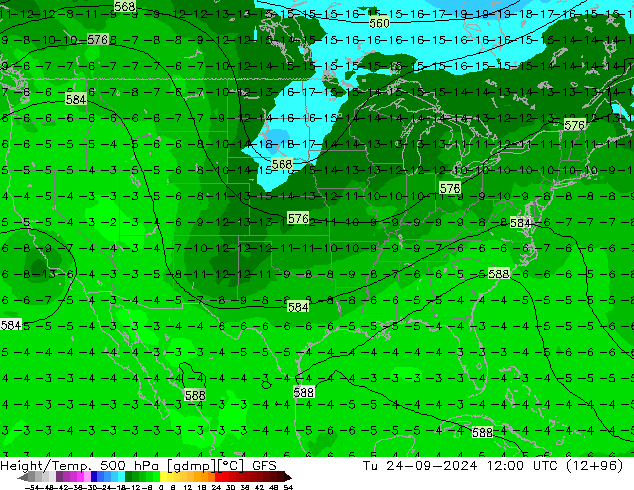 Z500/Rain (+SLP)/Z850 GFS mar 24.09.2024 12 UTC