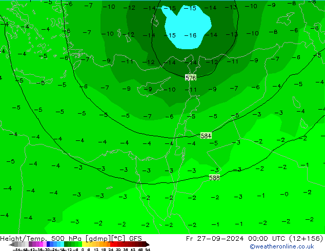 Z500/Rain (+SLP)/Z850 GFS Sex 27.09.2024 00 UTC