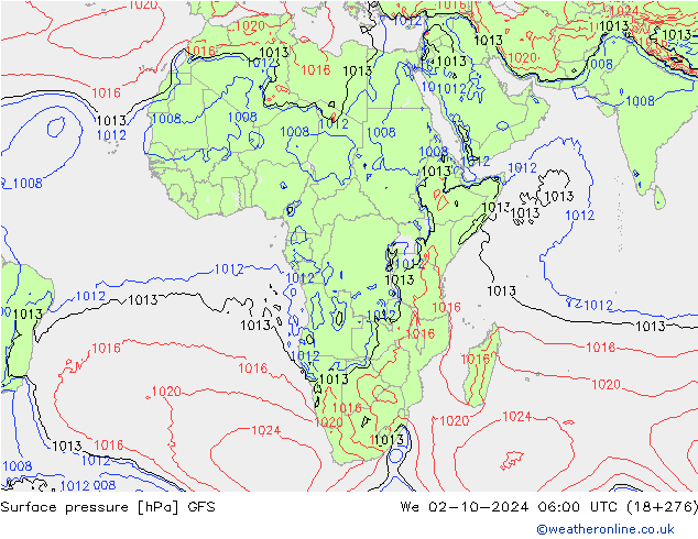 GFS: We 02.10.2024 06 UTC