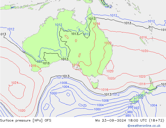 GFS: ma 23.09.2024 18 UTC