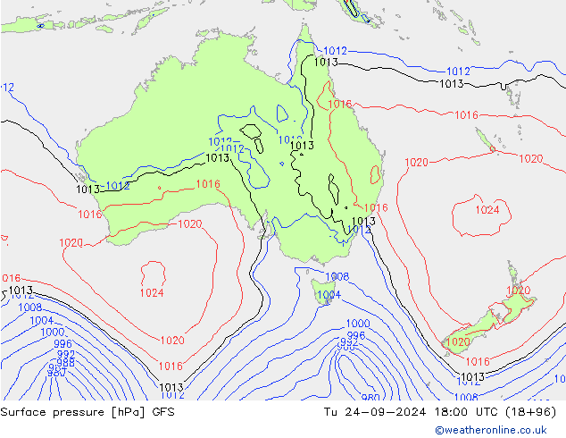 GFS: Sa 24.09.2024 18 UTC