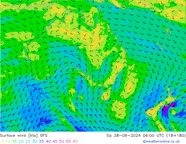  10 m GFS  28.09.2024 06 UTC