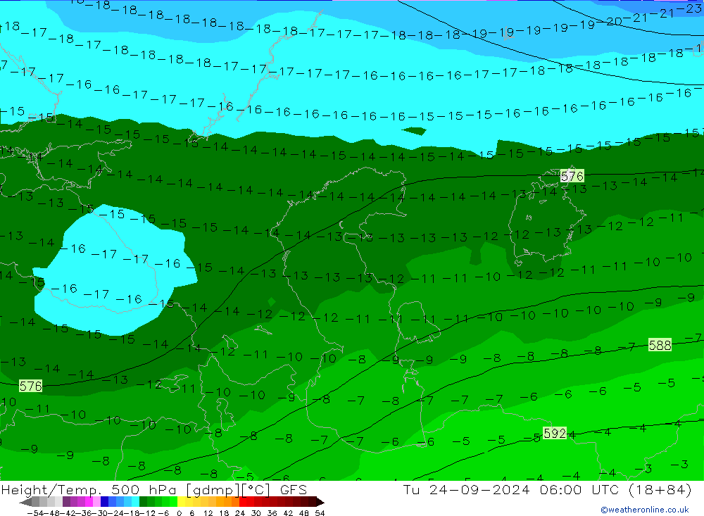 Geop./Temp. 500 hPa GFS mar 24.09.2024 06 UTC