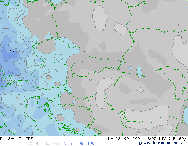 RH 2m GFS Seg 23.09.2024 15 UTC