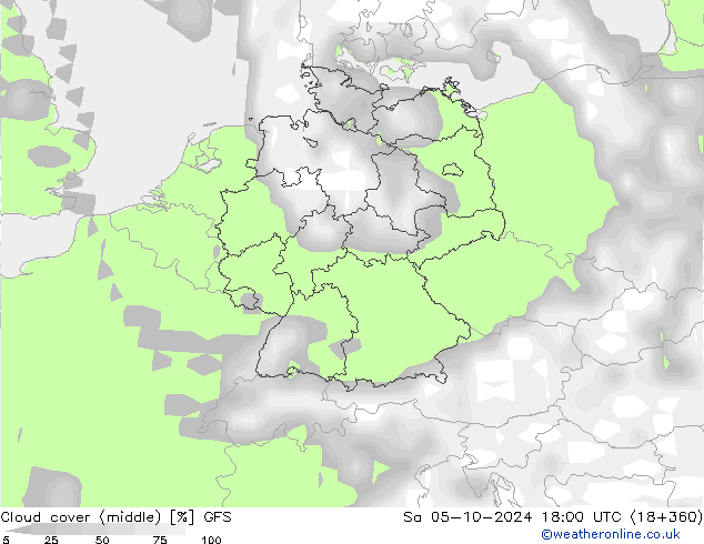  () GFS  05.10.2024 18 UTC