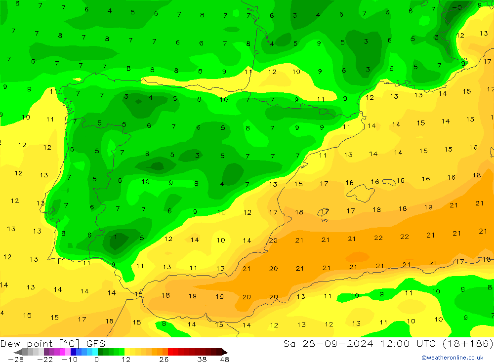   GFS  28.09.2024 12 UTC