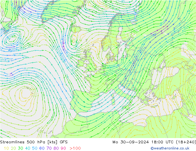  500 hPa GFS  2024