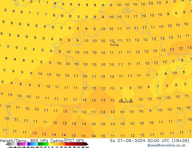 GFS: So 21.09.2024 00 UTC