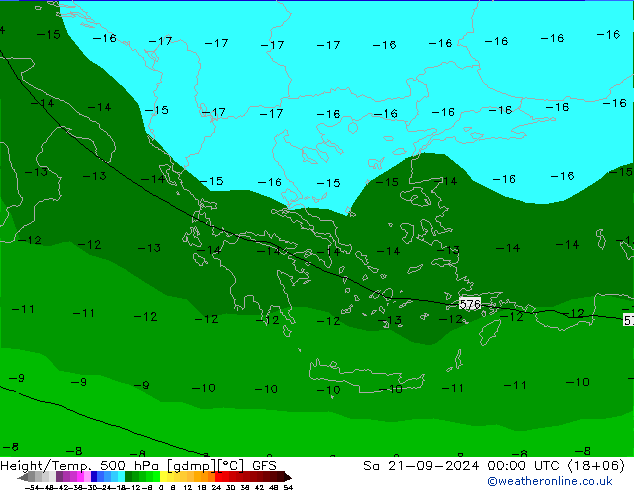 Z500/Rain (+SLP)/Z850 GFS  21.09.2024 00 UTC