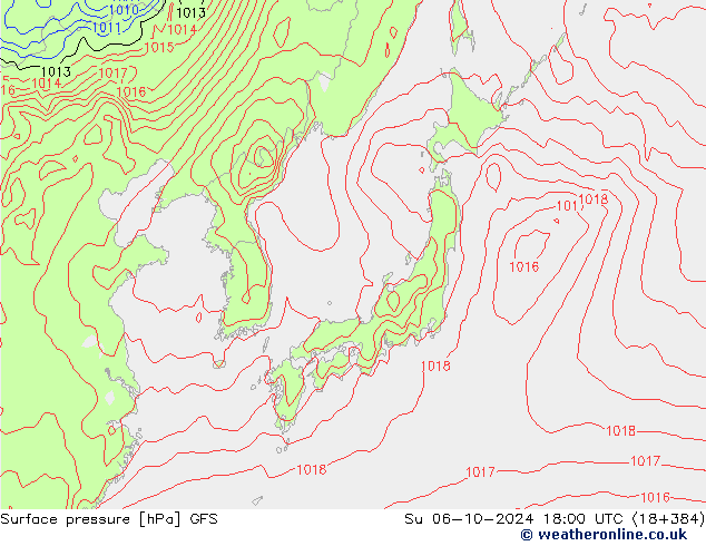      GFS  06.10.2024 18 UTC