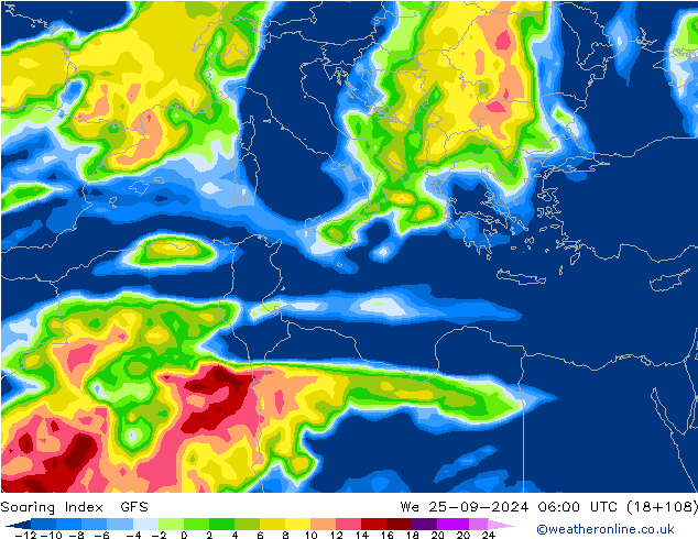 Soaring Index GFS Сентябрь 2024