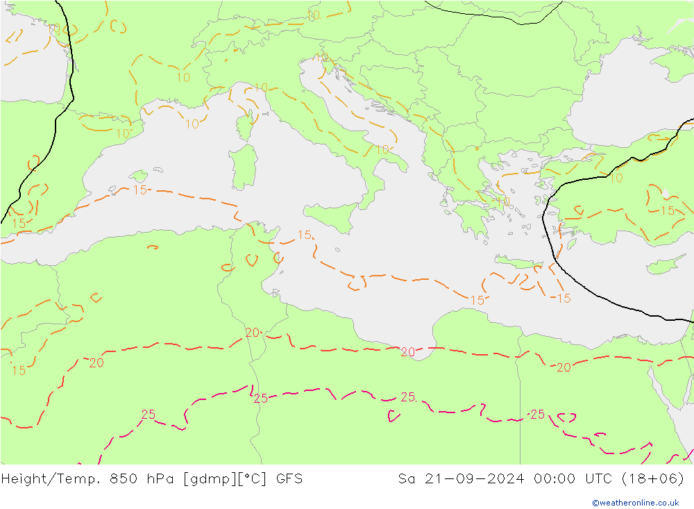 GFS: Sa 21.09.2024 00 UTC