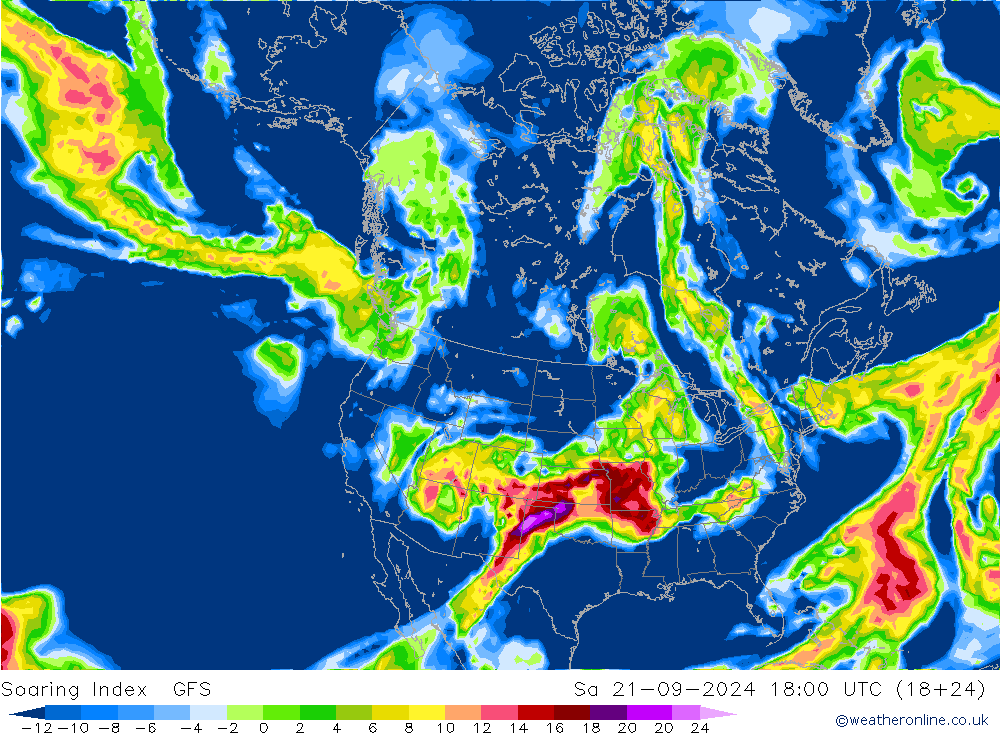 Soaring Index GFS September 2024