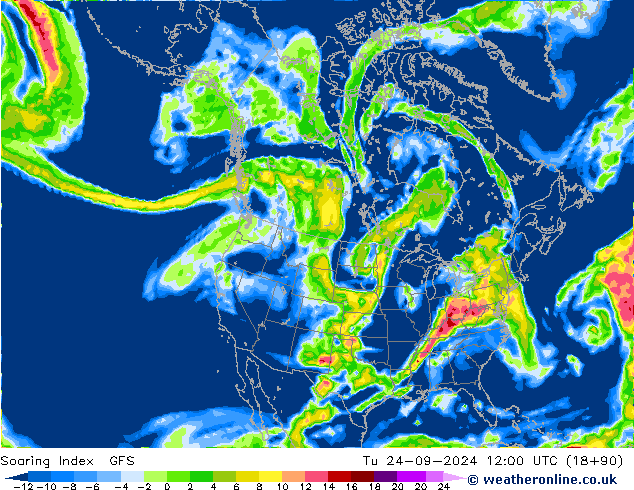 Soaring Index GFS mar 24.09.2024 12 UTC