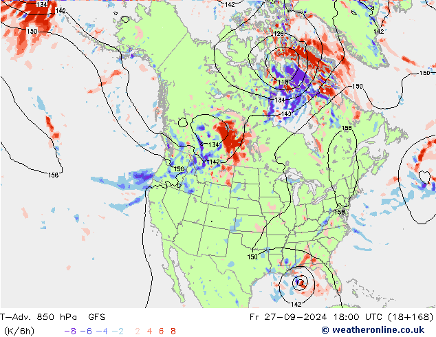 T-Adv. 850 hPa GFS Setembro 2024