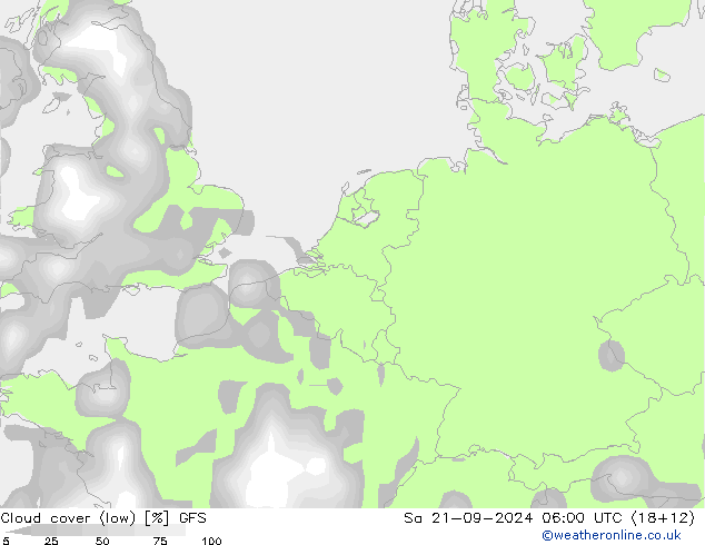 Wolken (tief) GFS Sa 21.09.2024 06 UTC