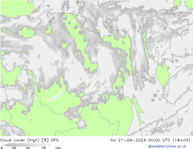 Cloud (high,middle,low) GFS Sa 21.09.2024 00 UTC