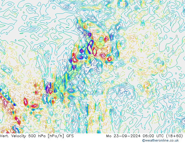 Vert. Velocity 500 hPa GFS Mo 23.09.2024 06 UTC