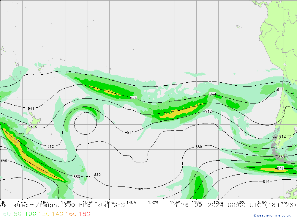 джет GFS чт 26.09.2024 00 UTC