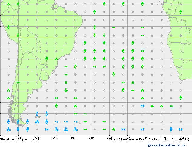 Modellwetter GFS Sa 21.09.2024 00 UTC