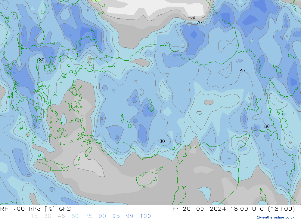 700 hPa Nispi Nem GFS Cu 20.09.2024 18 UTC