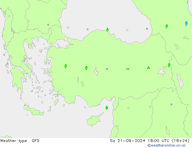 Weermodel GFS za 21.09.2024 18 UTC