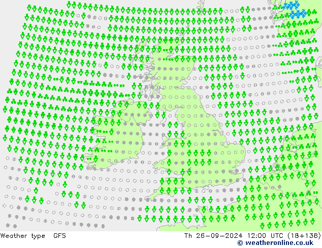 Weather type GFS Th 26.09.2024 12 UTC