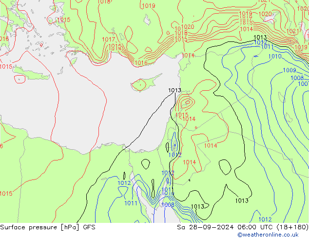 GFS: сб 28.09.2024 06 UTC