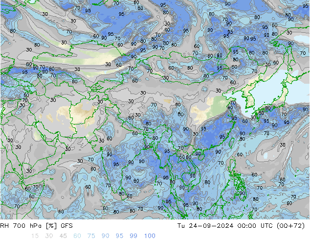 Humedad rel. 700hPa GFS mar 24.09.2024 00 UTC