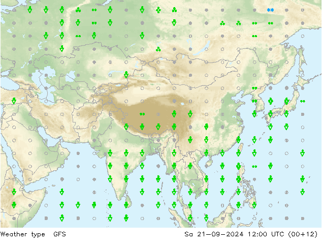 Modellwetter GFS Sa 21.09.2024 12 UTC