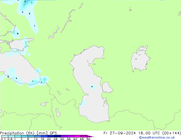 Z500/Rain (+SLP)/Z850 GFS Fr 27.09.2024 00 UTC