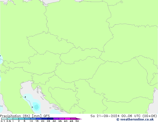 Z500/Rain (+SLP)/Z850 GFS Sa 21.09.2024 06 UTC