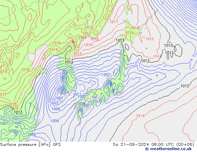 GFS: Sa 21.09.2024 06 UTC