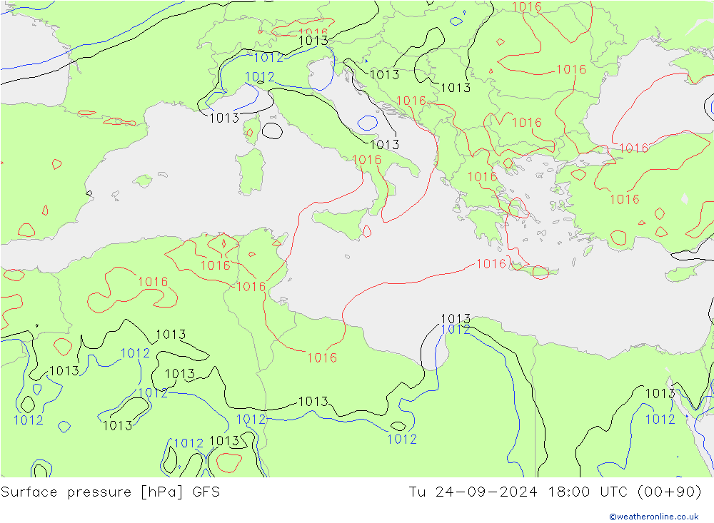 GFS:  24.09.2024 18 UTC