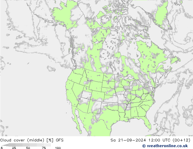 Wolken (mittel) GFS Sa 21.09.2024 12 UTC