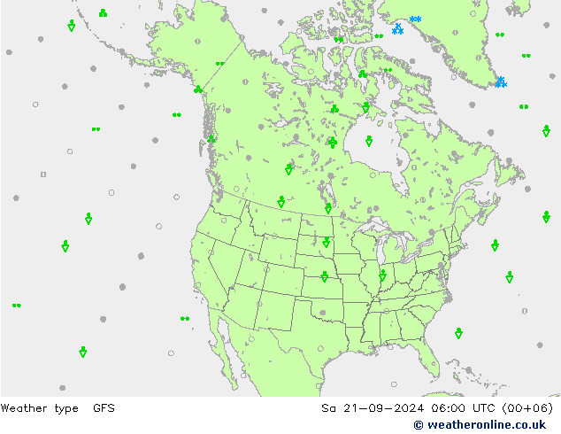 Modellwetter GFS Sa 21.09.2024 06 UTC