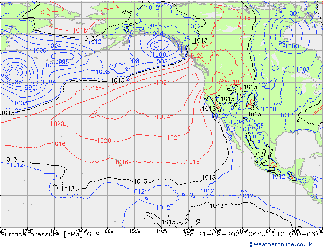 GFS: Cts 21.09.2024 06 UTC