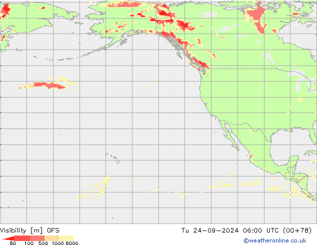 Görüş alanı GFS Sa 24.09.2024 06 UTC