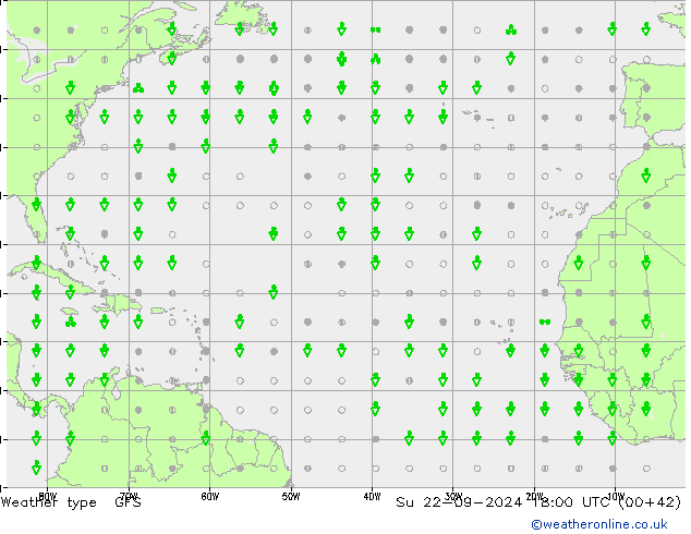 вид осадков GFS Вс 22.09.2024 18 UTC