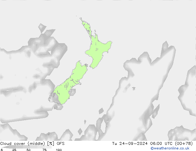 Nubi medie GFS mar 24.09.2024 06 UTC