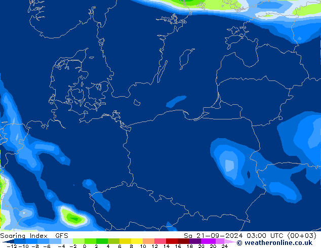 Soaring Index GFS Sa 21.09.2024 03 UTC